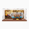 Espositore in acrilico per Lego 21313 92177 bottiglia media nave, utilizzata per raccogliere e proteggere display, robusta scatola espositiva 34,8 x 15 x 15 cm (modelli esclusi) (sfondo (3 mm)