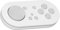 Tosuny Kabelloser Gamecontroller, Bluetooth Controller für Anki App, kabelloser Gamepad Controller mit RGB Beleuchtung, Kabel und Gurt, Mi ni Controller für Wins,Android, OS X, i OS (WHITE)