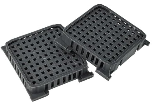 vhbw 2x Filtres compatible avec Liebherr SRd 5220-22A, SRe 5220-20A, SRsdc 525i-22A, SRsdd 5220-22A réfrigérateur - Filtre à charbon actif