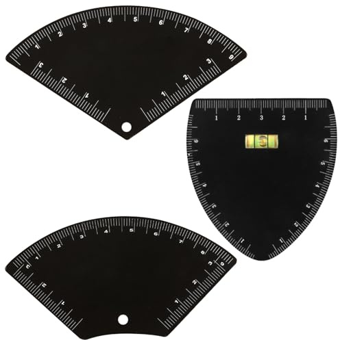 ZenithAura 3 Piezas Cejas Lineal y Conjunto de Mapeo de Microblading Para Diseño de Cejas Rápido Plantillas de Dibujo Reutilizables Para Mujeres
