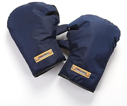 NFDJYDZRMB 1 Paar Motorrad Handschuhe für BMW F 750 850 GS R 1200 1250 GS LC R RS ADV, Winter Wasserdicht Handschuhe, Schneemobil Winterartikel Handschuhe Outdoor,normal-C