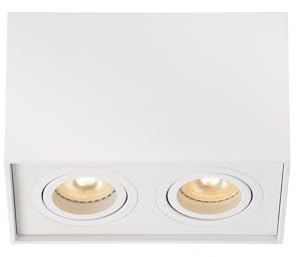 LUCIDE Tube - Ceiling Spotlight - 2xGU10 (MR16) - White