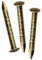 FUXXER® 200x Antike Messing-Design Nägel, Möbel-Bau, Vintage Bronze, 8 x 1 mm