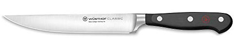 WÜSTHOF Classic Küchenmesser 16 cm, Schwarz,silber