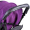 Atyhao Armlehne, Griff für Baby, Kinderwagen, Griffe, Universal-Deckel, Staubschutz, Abdeckung aus PU-Leder, Schwarz mit Reißverschluss