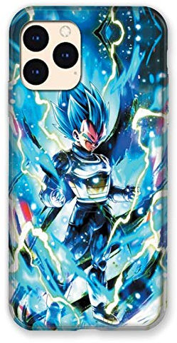 Cokitec Case for iPhone 12 Mini Manga Dragon Ball Vegeta Blue