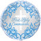 Folienballon mit blauem Kreuz, zur Erstkommunion, 45 cm, ideal für Dekoration, Konfirmationen, religiöse Zusammenkünfte und besondere Anlässe, 1 Stück