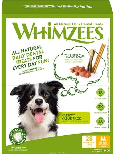 WHIMZEES Variety Value Box M 28uds/Caja