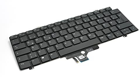Dell German QWERTZ Backlit Keyboard for Latitude 7420 5420 H75T5