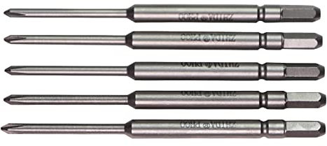 ZHIDA Tipo de conductor A3 puntas de destornillador de precisión 00 # Phillips PH00 pedazos de conductor 5 PCS