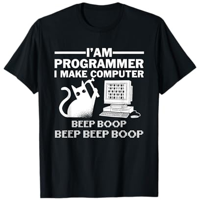 Programmierer Cat Internet Computer Science Programming Coding T-Shirt