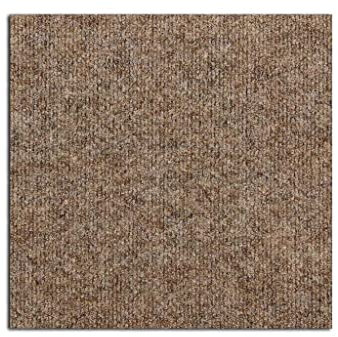 Teppichfliese Nadelfilz Jersey Dunkelbraun | Selbstliegend | Bitumen Rücken | 1 Stück x 50 x 50 x 0,6 cm = 0,25 m²