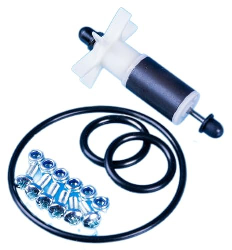 Hot Tub Pump Impeller #P4071, 58113 Hot Tub Water Pump E02 Repair Kit For Lay-Z-Spa For Coleman Water Pump Seal Rebuild Kit (Impeller & Shafts, O-Rings, Screw)