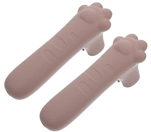 Yardenfun 2stücke Türgriff-schutzabdeckungen Aus Elastischem Schlagfest Und Geräuschreduzierend Für Türgriffe Geeignet Schützt Wände Und Verhindert Verletzungen