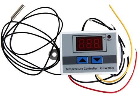 AUTSUPPL 12V Digitaler Thermostat XH 3001 Programmierbarer Temperaturregler Für Heiz Und Kühlanwendungen Für Klimaanlagen Und Fan Coil Einheiten