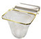 Waste Rack Sink, Foldable Sink Strainer Basket, Kitchen Sink Strainer Mesh Bag, Kitchen Sink Drain Strainer with 50 Mesh Bags, Kitchen Utensils