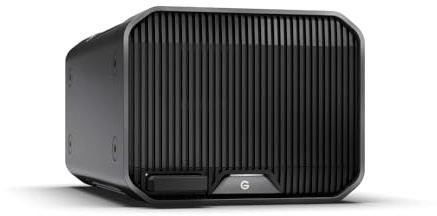 SanDisk Professional G-RAID Project 2 – Disque dur externe Thunderbolt 3, USB (10 Gbit/s), disque dur Ultrastar 7200 tr/min, jusqu'à 540 Mo/s en lecture – SDPHK2H-052T-NBAAD