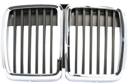 Front Kühlergrille Für BMW E30 M3 3 Serie 1982 1983 1984 198 51986 1987 1988 1989 1990 1991 Front Hood Niere Kühlergrill Chrom Schwarz Facelift Grill