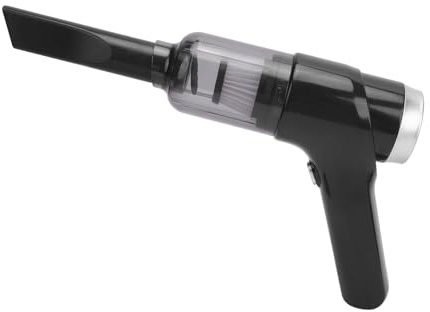 Fdit Aspirateur de Voiture sans Fil à Forte Aspiration 9000 Pa Filtration Efficace pour la Maison et la Voiture Aspirateur à Main Léger Portable 7,1 X 6,5 Pouces (Noir Froid)