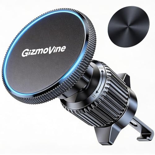 GizmoVine Porta Cellulare Auto MagSafe per iPhone 17 16 15 14 13 12