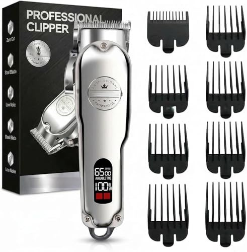 Oryzon ProTrim 2.0 Haarschneider - Trimmer Herren für Bart und Haar mit Präzise Edelstahlklingen gleichmäßige Schnitte alle Haartypen