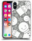 Head Case Designs Schneemann Silber Urlaub Kollektion Soft Gel Handyhülle Hülle kompatibel mit Apple iPhone X/iPhone XS