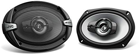 JVC CS-DR693 500 W Max 3-Way 6 x 9 4-Ohm Stereo Car Audio Coaxial Speakers