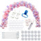 (58pz) Kit Arco Palloncini Struttura per Palloncini per Feste Compleanno Natale Laurea Matrimonio