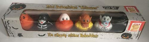 JOKA International Mini Badeentchen „Halloween“, 6er Set 15997 Dekoration
