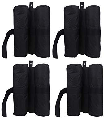 YFCTLM Pavillongewichte 4 stücke doppelt Outdoor Winddichte Marquee Bein fass Baldachin gewichtsbeutel schwere luftzelt sandbeutel Sand Basis universal gewichtete füße