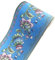 Wandpapier-Bordüre, selbstklebende Wandverkleidung, PVC-Bodenumrandungen für Küche, Badezimmer, Schlafzimmer, Türumrandung, Wanddekoration, Papier, Laternenblumen, 10 cm x 5 m (blau)