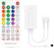 BTF-LIGHTING WS2812B WS2811 RGB IR Fernbedienung SP611E Doppelausgang Bluetooth LED Controller Musik Sync DIY Timer mit IOS und Android APP Steuerung für 3PIN Adressierbarer LED-Streifen Pixels Light