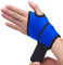 Handgelenkstütze für Sport und Alltag, Handgelenk-Kompressionsbandage zur Schmerzlinderung, Wrist Wrap für Damen und Herren, Einheitsgröße für linke oder rechte Hand, einzeln (Blau)