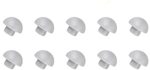 FACULX WC Sitz Buffer Set WC Sitz Stoßstange Geräuschdämpfung Stoßfänger Dichtung WC Sitz Puffer Set WC Bumper Ersatz Dämpfungspads