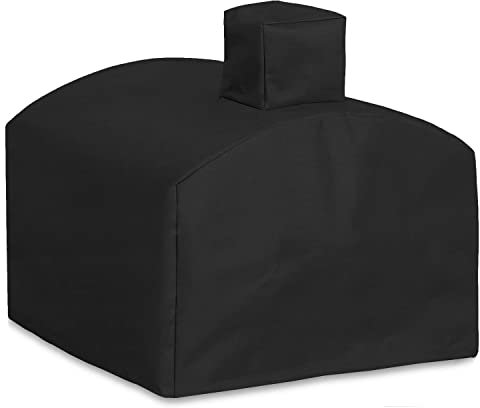 Pizza Oven Cover for Big Horn Outdoors Gas Pizza Oven,600D Heavy Duty Waterproof Cover,Black