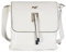 Mabel London - Damen Crossbody Handtaschen - Trendige lange Schultergurt Messenger Bags in verschiedenen Stilen - (Design 1 - Schwarz), Design 1 - Weiß