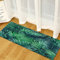 AZZRRO Tapis en Feuille de Palmier 3D 90x60cm Plantes Tropicales Vertes Tapis Cuisine Salle de Bain Anti-dérapant paillassons Tapis Salon Chambre décor Tapis de Sol