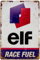 Plaque en tôle rétro 30 x 20 cm – stations-service, rallye, voiture, sport automobile – Convient pour les fans et collectionneurs ELF Racing Team