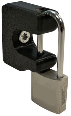 egmatec Diebstahlsicherung für Ladekabel Typ 2 bis AD 17mm inkl. Marken Vorhängeschloss