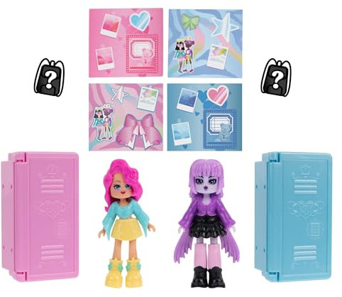 Royale High Surprise Locker 2er-Pack – (2) Puppen der Serie 1, Mystery-Rucksäcke und Schließfächer – Virtueller Artikelcode für Sternenlichtbogen enthalten – ab 5 Jahren