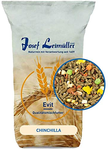 Leimüller Chinchillafutter 1kg artgerecht Österreich Chinchilla Nager | Hochwertiges Futter für Chinchillas, aus Österreich, artgerecht, ohne Zusätze