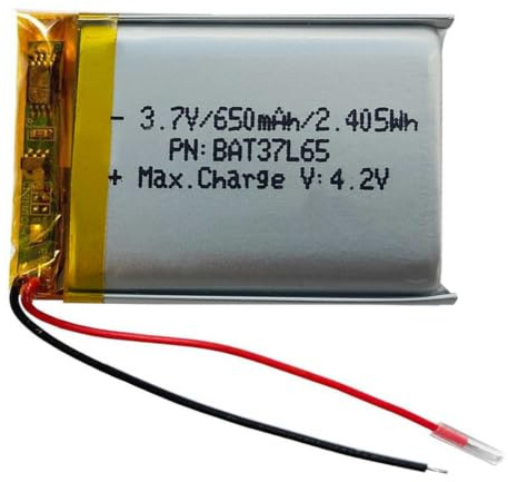 AOLIKES Batterie de rechange 650 mAh 3,7 V pour casque Plantronics Voyager 8200 UC, Poly 8200 UC B8200 745207822 et Sony WHXB700 Casque WH-XB700