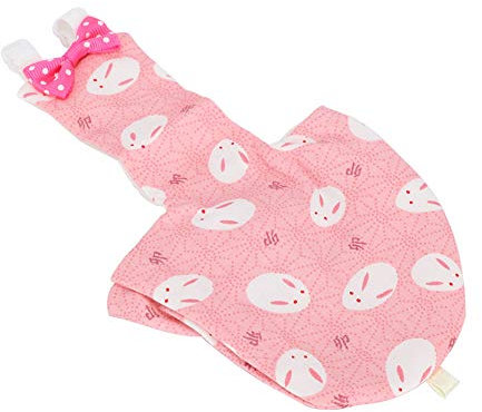 Haustier-Vogel-süße Windel-Kleidung, Waschbare Windel-Urin-Windeln, Fluganzug für Mini-Papagei, Haustier-Vogel-süß (M Rosa Kaninchen)