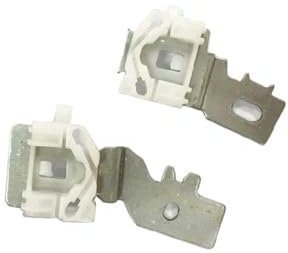 Elevador Ventanilla Coche Clips Hierro 2 Piezas Kit REPARACIÓN REGULADOR Ventana ELÉCTRICO Clip Deslizante para Nissan para Qashqai J10 JJ10 2·J10 2007-2012 2013 2014 2015 Elevalunas Interruptores