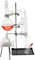 TONFEION Lab Distillation Kit, Chemistry Glass Steam Distillation Apparatus Lab Glassware Distilling Equipment, 500ml Essential Oil Distiller Kit with Thickened Flask