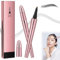 Neuer Microblading Augenbrauenstift, Augenbrauenstift mit 4 Gabelspitze Applikator, 3D Micro Eyebrow Pencil, Langanhaltenden Magischer Eyebrow Pen, Erzeugt Mühelos Natürlich Aussehende Brauen(Grau)