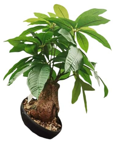 BCOATH Planta Artificial Realista Bonsái Decoración Verde Bonsái Falso Adorno De Interior