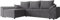 Mirjan24 Ecksofa Chione L Cord mit Bettkasten und Schlaffunktion, Ottomane universell, 3 Sitzer Ecksofa, L-Form Sofa, Couch, Polsterecke mit Bettfunktion, Wohnlandschaft, Eckcouch (Poso 22)