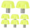 EXAOMBLE 8 Piezas Clavos de Atletismo Reemplazables para Zapatillas de Correr Clavos Antideslizantes para de Zapatillas Spikes para Accesorios para