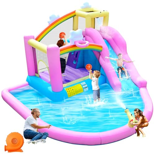 DIYJOTOFUN Castillo hinchable para niños